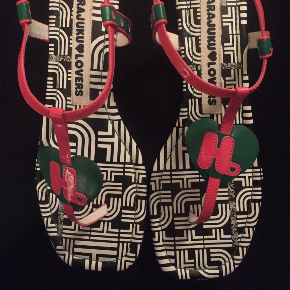 Harajuku lovers sandals❤️